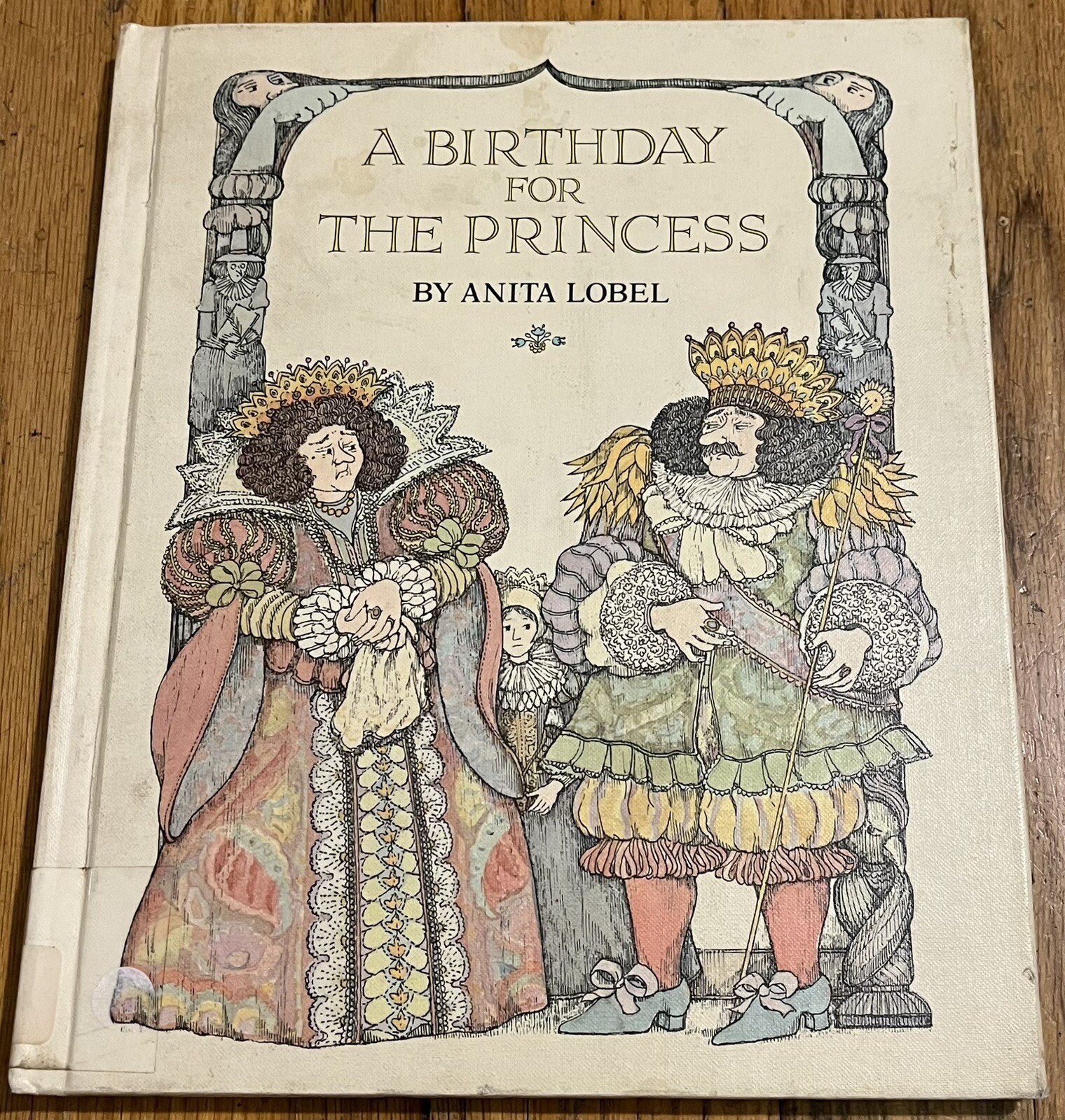 A BIRTHDAY FOR THE PRINCESS : by Anita Lobel : vintage