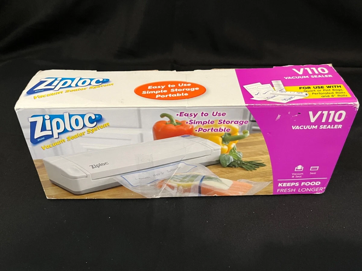 ZIPLOC Vacuum Sealer System V110 Open Box Original Packaging Never Used