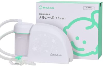 Mercy Pot S-504 Baby Smile Elektrischer Nasensauger S-504 Grün Merci Japan