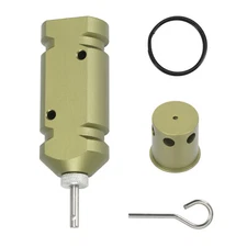 Perimeter Trip Alarm Aluminum Alloy Camp Safe Perimeter Trip Wire Alarm Green