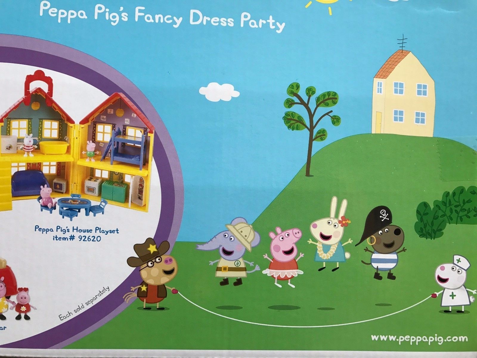 peppa pig fancy dress party figures