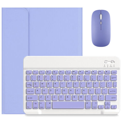 Keyboard Case Mouse For Samsung Galaxy Tab S9 FE S8 S7 S6 Lite A9+ A8 A7 Tablet - Picture 21 of 52