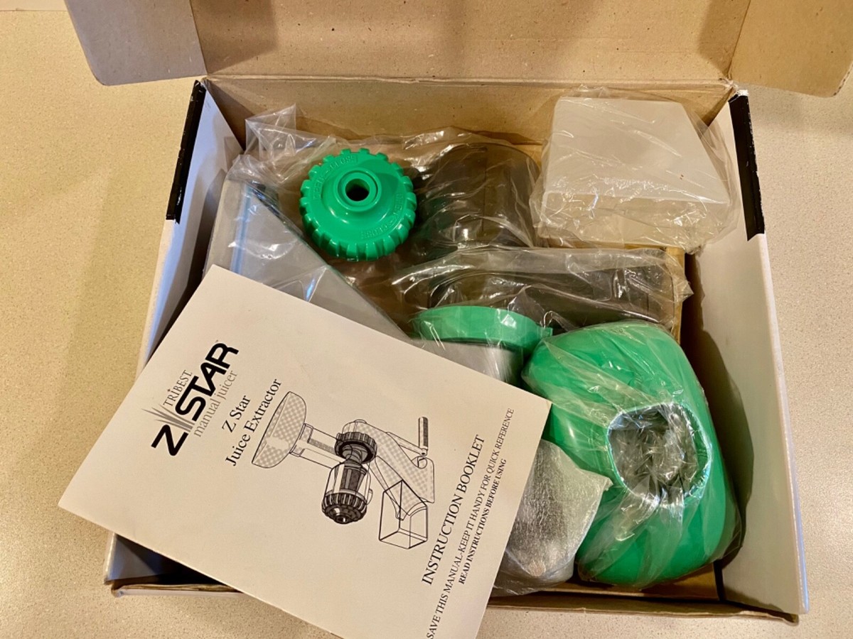 Tribest Z Star Manual Juicer new in Box | eBay