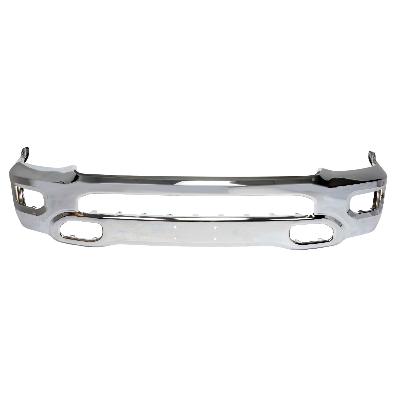 Chrome Steel Front Bumper Cover Face Bar For 20192022 RAM 1500 Pickup