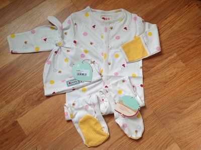 ladybird sleepsuit