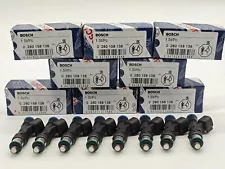 8PCS Original BOSCH Fuel Injectors OEM 0280158138 for 2007-2009 Ford F-150 5.4L