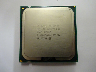 Intel Core 2 Duo E8400 - SLAPL - 3.00GHz - Socket 775 - MALAY #32
