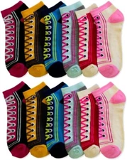 Lot of 12 pairs Mimia lady's Low Cut Socks (Free Shipping!)