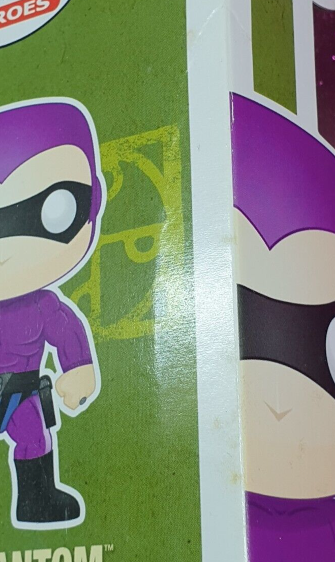 FUNKO POP HEROES THE PHANTOM #67 THE PHANTOM (RED) VAULTED VINYL