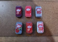 Lot Of 6 Dr Pepper Shoe Charms