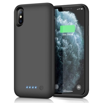 Battery Case for iPhone Xs max, Upgraded 7800mAh Portable Charging Case Exten...