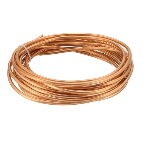 5/32" OD 1/8" ID 16 Ft Refrigeration Tubing for Freezer Soft Coil Copper Tubing