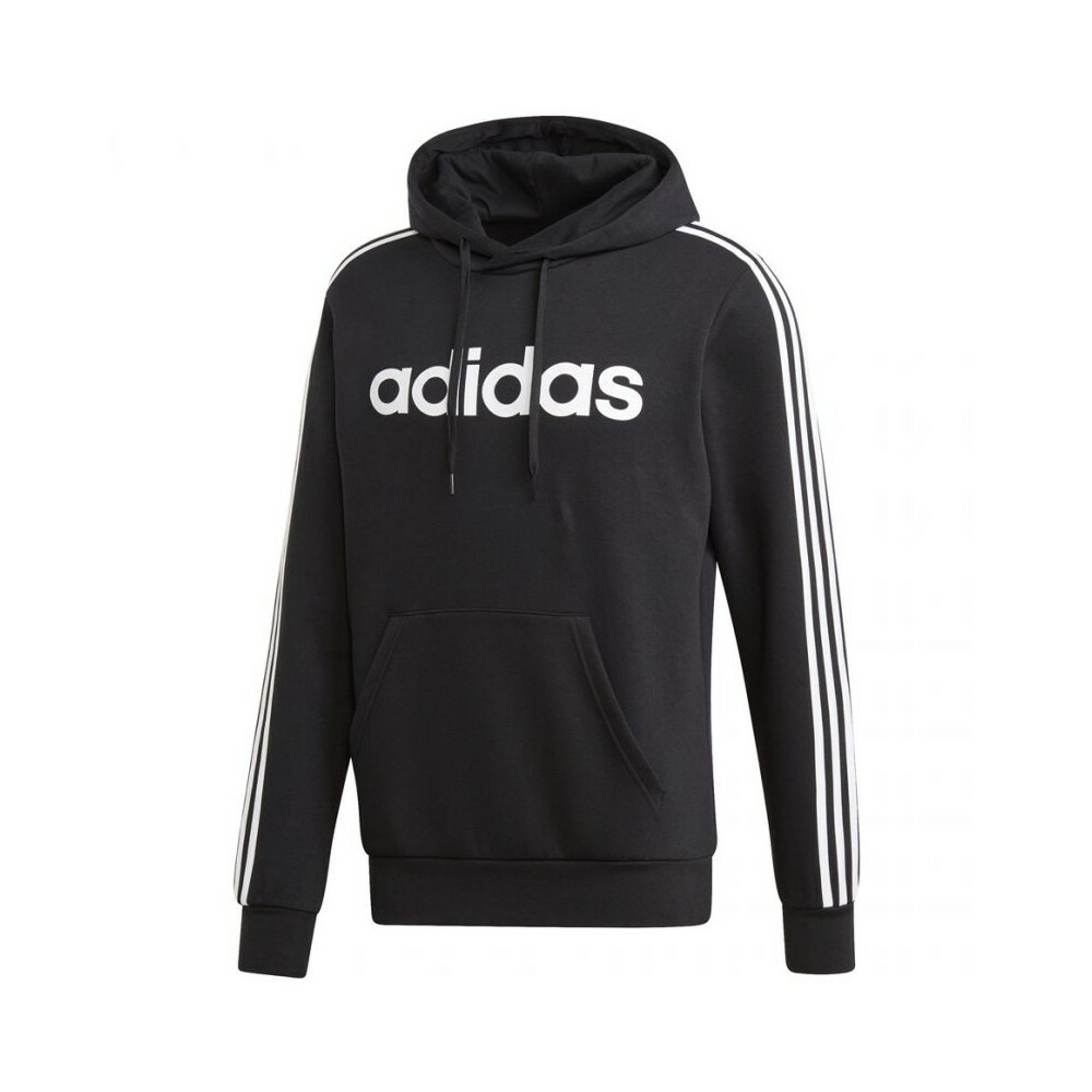 adidas black and white striped sweatshirt