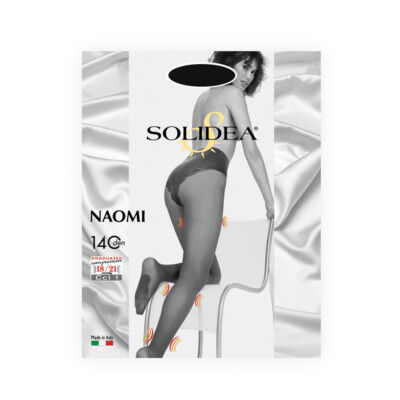 Naomi Tights 140 Den Solidea  Color Camel Size 4-L 1 Pair