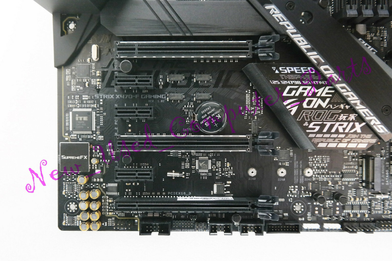 New Asus Rog Strix X470 F Gaming Amd Am4 Atx Motherboard I O Only For Sale Online