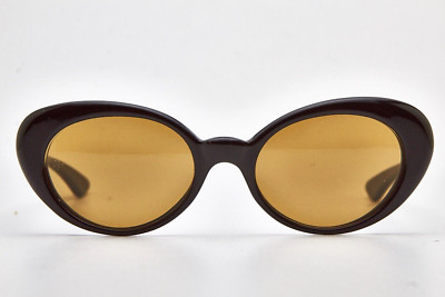vintage PERSOL RATTI sunglasses black chunky butterfly retro glasses 1960s
