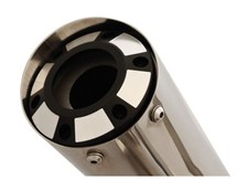 4 Zoll Endkappe Endcap End-cap von BSL auch für KessTech o. SuperTrapp  in BLACK