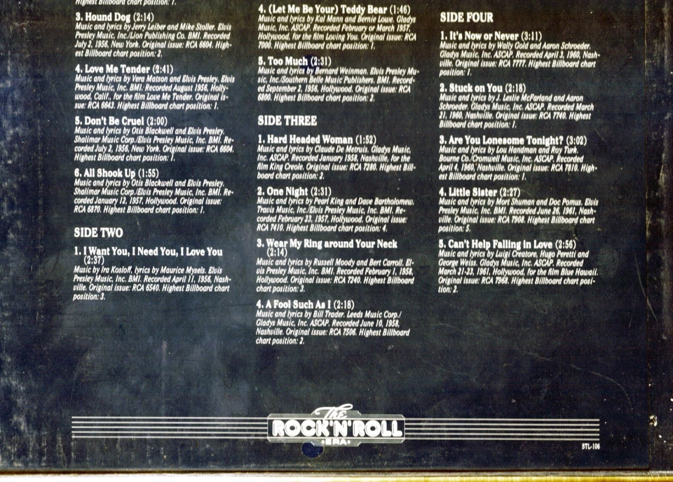 Elvis Presley - 1954-1961 2 LP Time-Life Box Set - Image 4 of 4