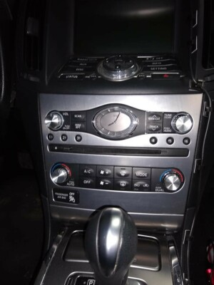 #ad SILVER Aluminum Radio amp; A C Knobs for Infiniti G37 G35 FX37 FX50 QX70 EX37 Q60  $21.54