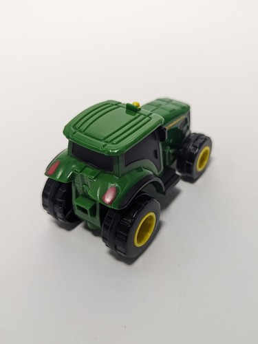 JOHN DEERE TOMY GREEN & YELLOW TRACTOR EX2 5AZ UK FO517YL01 - Picture 2 of 2