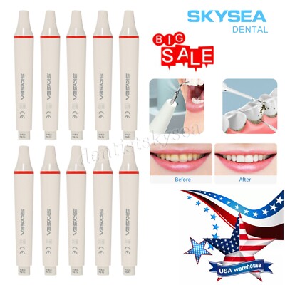 1-10Pcs Dental Ultrasonic Piezo Scaler Handpiece fit EMS Cavitron Woodpecker SK