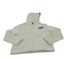 Nike DRI-FIT Hoodie Jacket Kid's Large Sky Blue Full Zip Swoosh Logo Sports Wear