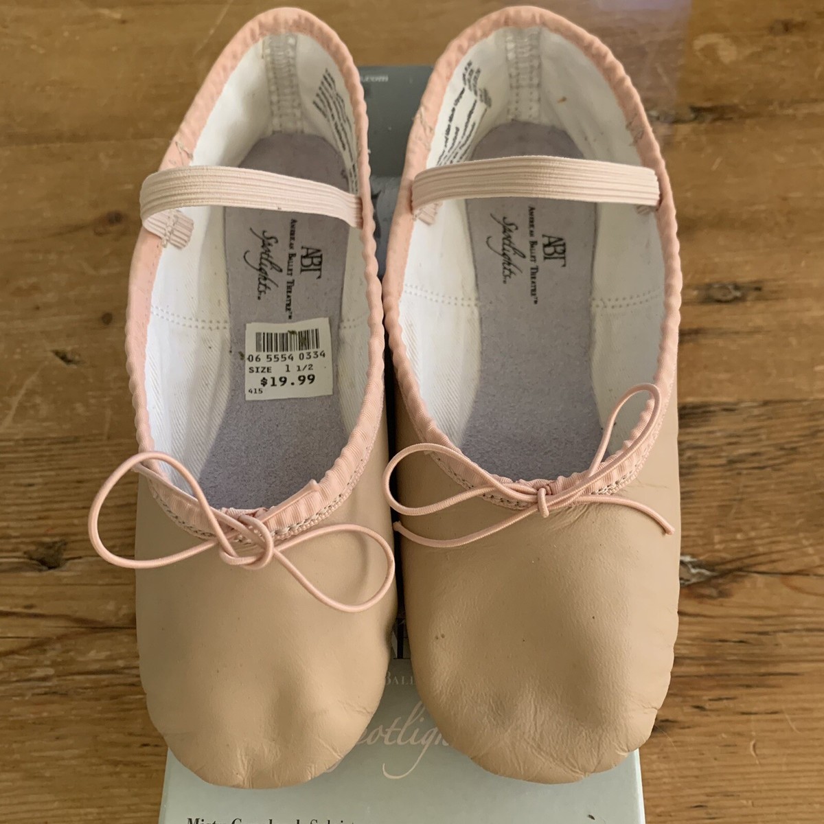 ABT American Ballet Theatre Spotlights Girls Kids Ballet Slippers