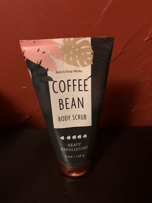 Bath & Body Works COFFEE BEAN Body Scrub 5 oz Heavy Exfoliators New RARE