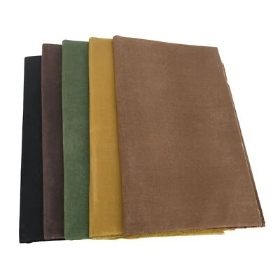 New Waxed Army Duck Canvas / Washed Canvas / 100% Cotton Canvas 16OZ - Bild 1 von 4