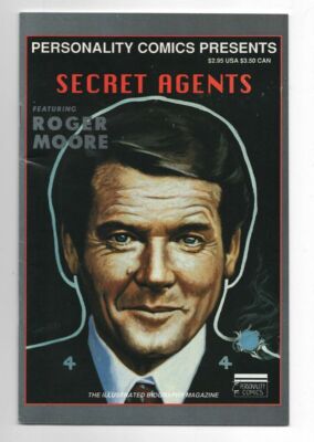 Personality Comics Presents Secret Agents (1992) # 2 Roger Moore (5.0-VGF) pc