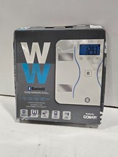 WW Scales by Conair Bluetooth Body Analysis Bathroom Scale - White