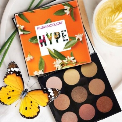 9 Shade Cheek Palette makeup