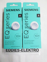 2X Bosch Siemens TZ80001 Reinigungstabletten Inhalt 20 StüCk TZ80001A / TZ80001N