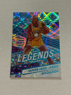 2024-25 PANINI REVOLUTION KAREEM ABDUL-JABBAR 21/60 LEGENDS FUTURE FRAME SP M2