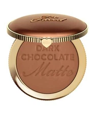 Too Faced Chocolate Soleil Matte Bronzer Dark Chocolate brand new free shipping