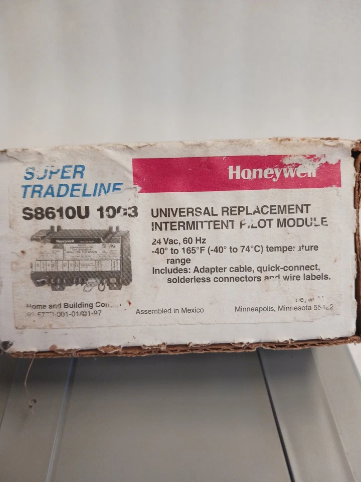  S861OU1003 HONEYWELL PILOT MODULE FREE SHIPPING (Y) - Image 4 of 4