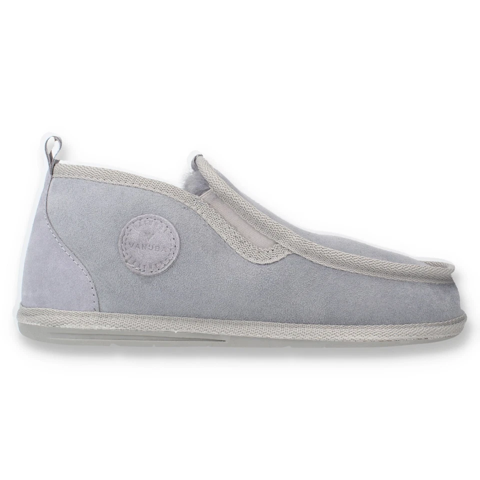 Herren Leder Winter HausSchuhe 100% Schafwolle Schaffell Gr. 41-47 Vanuba BOND - Bild 3 von 4