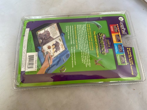 Leapfrog Leap 3 Science The World of Dinosaurs Interactive Book & Cartridge NEW - Picture 4 of 4