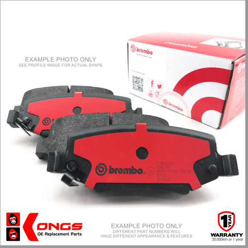 Rear Brembo Brake Pads for LEXUS LS400 4.0L 199092 eBay