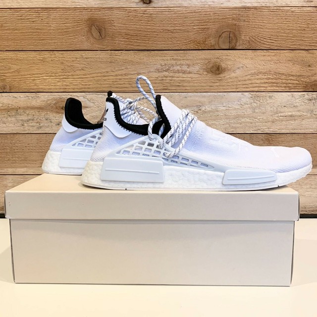 Size 12 - adidas NMD Human Race x Pharrell White for sale online | eBay