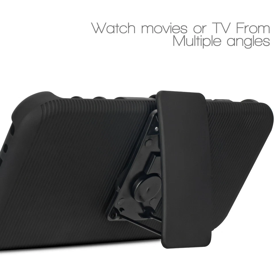 For Google Pixel 5 Belt Clip Holster Heavy Duty Shockproof Case + Temper Glass - Image 3 of 4