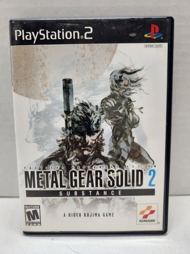 Metal Gear Solid 2 : Substance / PlayStation 2 PS2 / No Manual