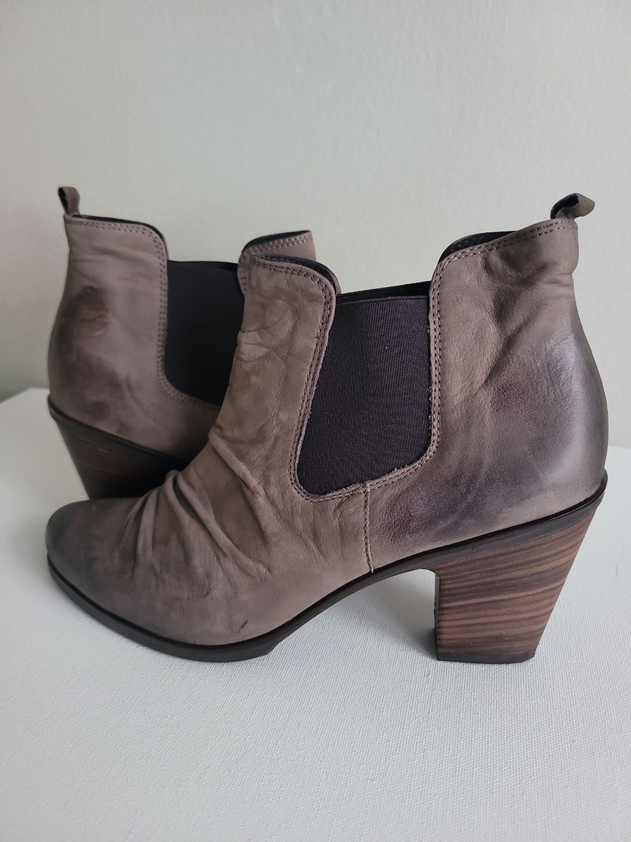 Paul Green Chelsea Heel Boots Sz 8 Cowgirl Rodeo Western Winter Essential View 5