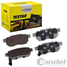 TEXTAR BREMSBELÄGE HINTERACHSE passend für HONDA CITY CIVIC CRX JAZZ