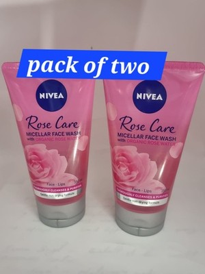 Nivea Rose Care Mizellen Gesichtswasser mit Bio 150ml (2er Pack) S122/D.GJ/E.JC/1