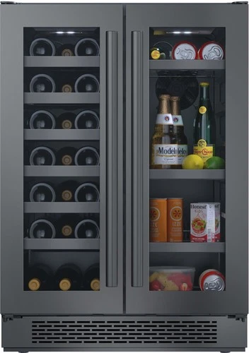 Avallon AWBC242GGFD 24"W 21 Bottle Capacity and 64 Can Capacity - Stainless - Picture 1 of 12