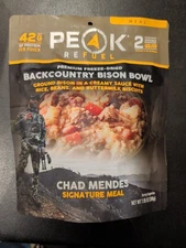 Peak Refuel Backcountry Bison Bowl Freeze-dried Meals ( 5 Pack )
