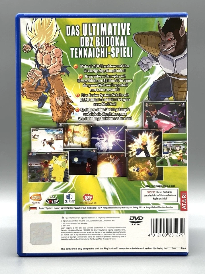Dragon Ball Z: Budokai Tenkaichi 3 (Sony PlayStation 2) - Bild 2 von 4