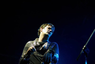 Jamie Reynolds And Klaxons Jamie Reynolds Performing Live Onstage Old Photo 4