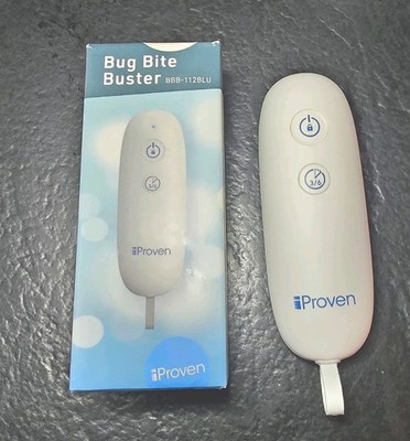 iProven Insect Bug Bite Sting Relief Device Chemical-Free Treatment Itch Relief